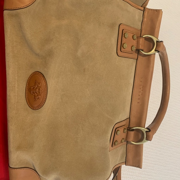 Suede Prix de Dressage handbag - Picture 4 of 15